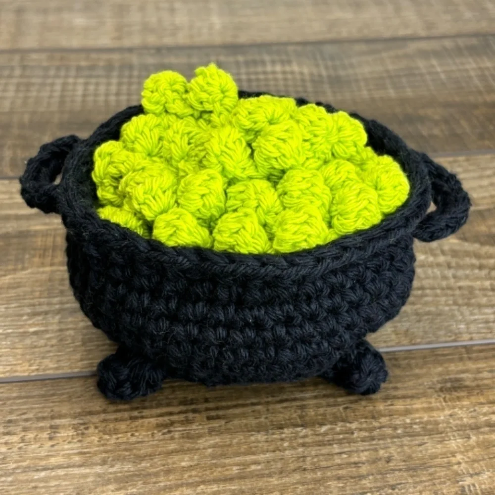 Hand Crafted halloween cauldron